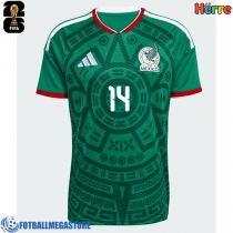 Fotballdrakt Herre Mexico Erick Sanchez #14 Hjemmedrakt VM 2026 Kortermet